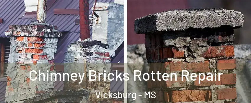  Chimney Bricks Rotten Repair Vicksburg - MS