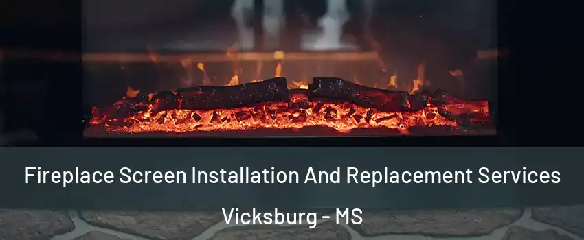  Fireplace Screen Installation And Replacement Services Vicksburg - MS