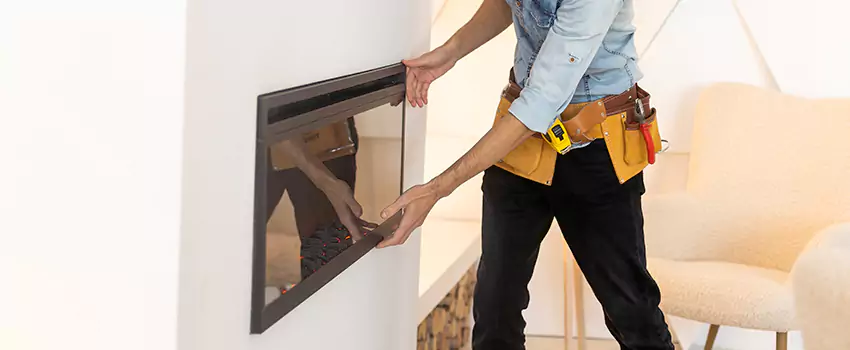Metal Fireplace Installation in Vicksburg, Mississippi