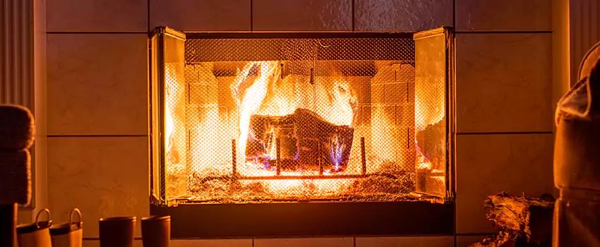 Mendota Hearth Landscape Fireplace Installation in Vicksburg, Mississippi