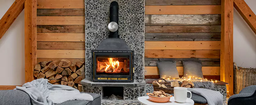 Thelin Hearth Products Direct Vent Gas Stove Fireplace Inspection in Vicksburg, Mississippi