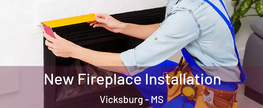  New Fireplace Installation Vicksburg - MS