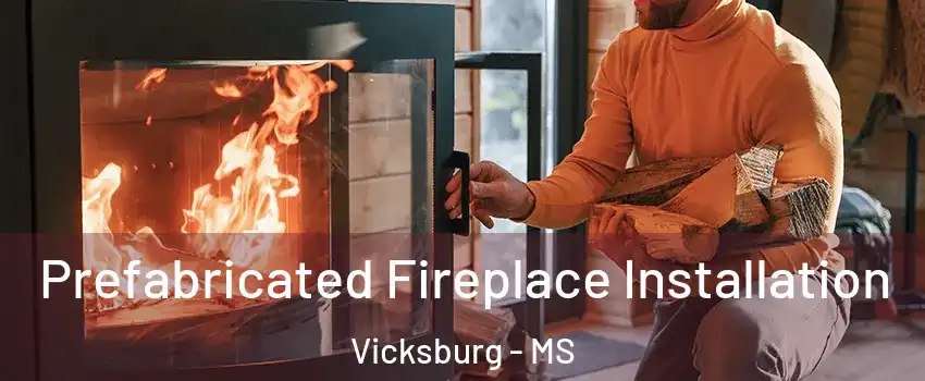  Prefabricated Fireplace Installation Vicksburg - MS
