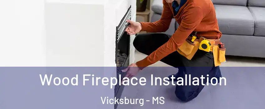  Wood Fireplace Installation Vicksburg - MS